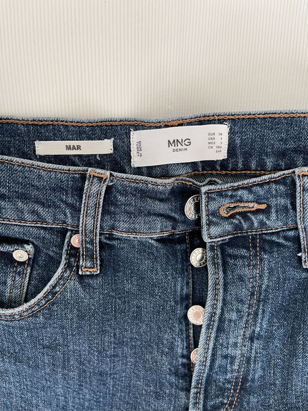 Mango Jeans: Jeans, MNG Mango Denim, Mod. MAR, Gr. 38 – Nuovo (secondo la descrizione) da Chur venduto da Zido 1