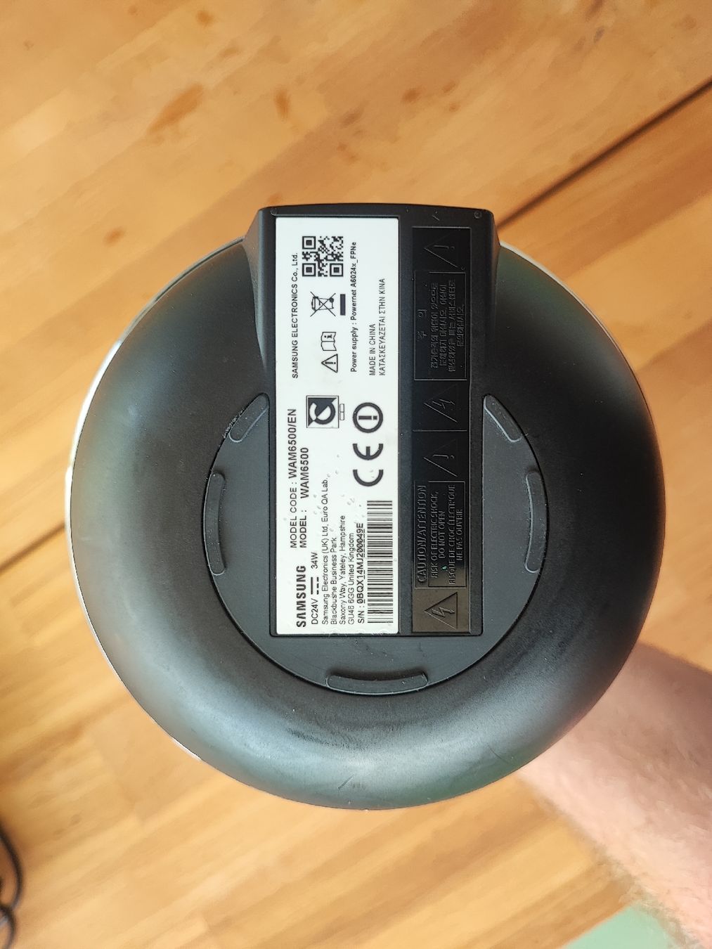 Samsung Lautsprecher: Samsung WAM6500 Smartspeaker mit Akku – Defekt aus Wolfwil von  2