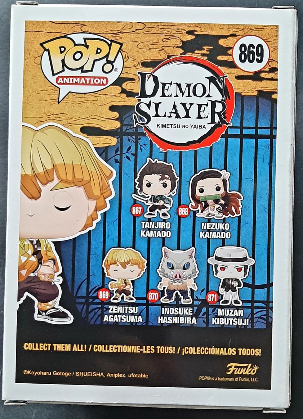 Funko Statuette: Funko Pop Demon Slayer  Zenitsu Agatsuma – Nuovo e nell'imballaggio originale da Montet (Glâne) venduto da KOADA 1