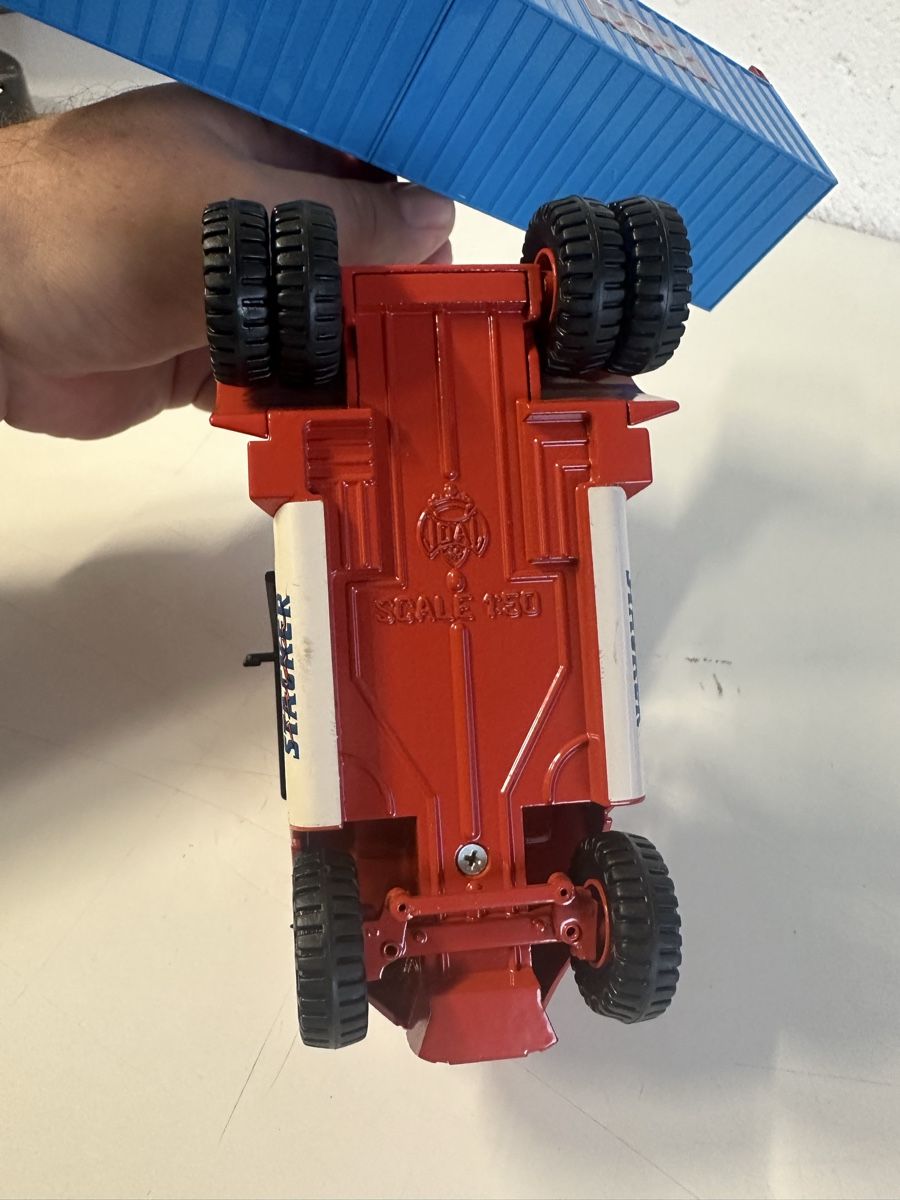 Joal Kit di modellismo & Modellini statici: Joal PPM Super Stacker 40t 1:50 mit Container – Usato da Zetzwil venduto da ZB05 6