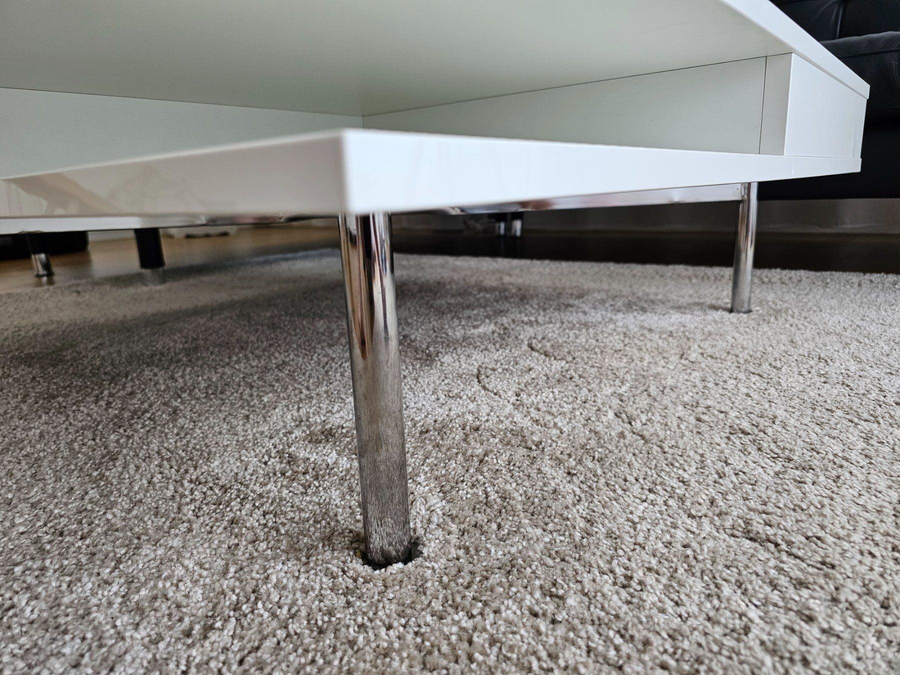 Ikea Tavoli: TOFTERYD Couchtisch Hochglanz weiss – Usato da Moosseedorf venduto da alpiwalk 5
