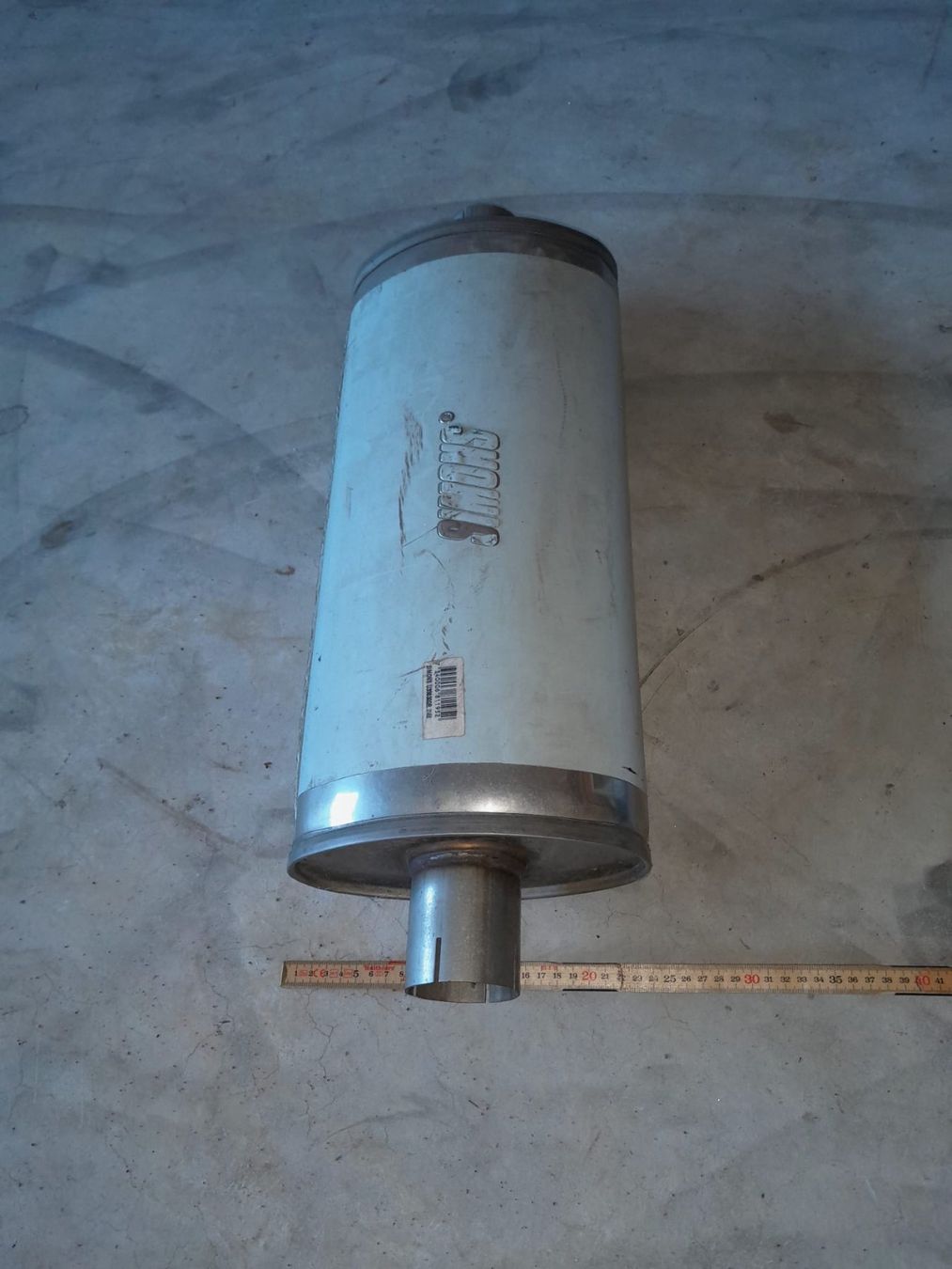 Sistemi di scarico: Universal Schalldämpfer Simons – Usato da Necker venduto da 78ccoupe 2