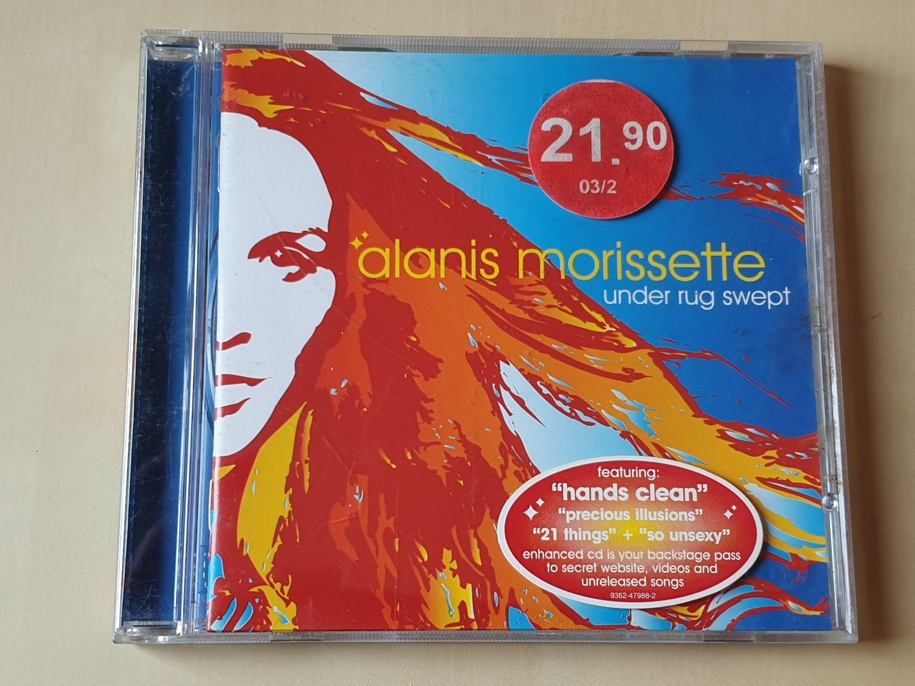 CD: Alanis Morissette under rug swept – Usato da Stansstad venduto da collectorsshop