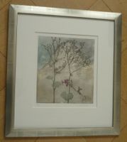 Walter Dick (*1950) Farblithografie 1982 Ort ev. Aubrig n.B.