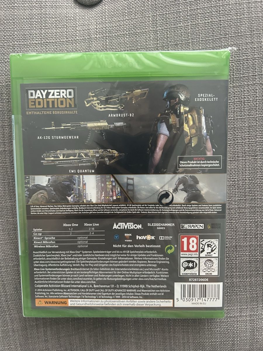 Spiele: Call of Duty   Advanced Warfare – Neu und originalverpackt aus Oftringen von Breza22 1