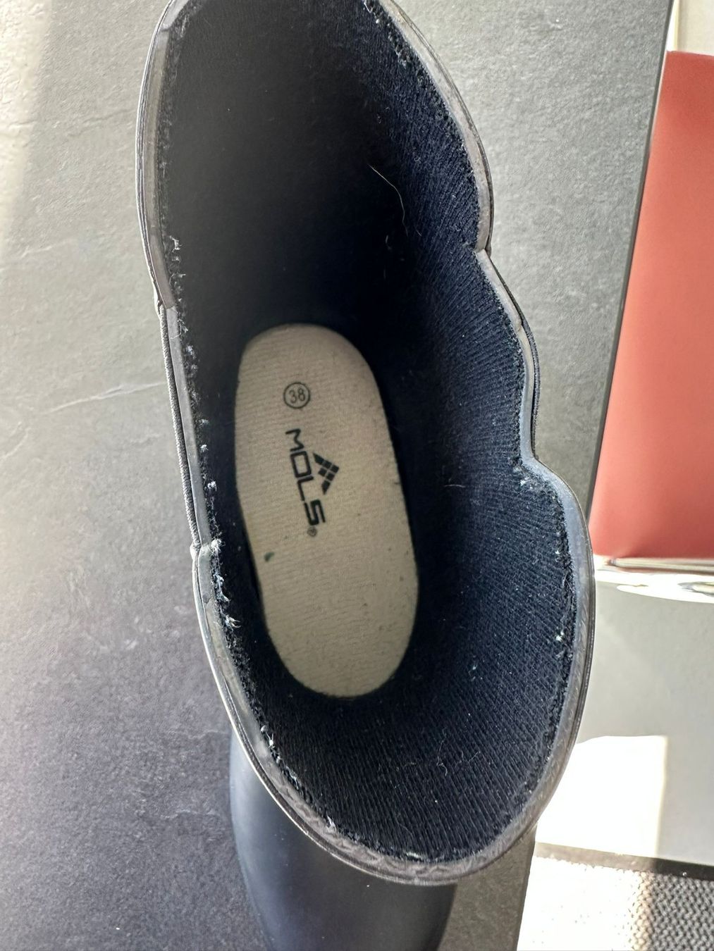 Scarpe da uomo: Mols Gummistiefel Grösse 38 – Usato da Burgdorf venduto da Apfel62 3