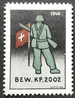 Soldatenmarke 2.WK, Bewachungs Kp 2002, Wi HD-Bew 82