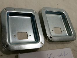 2x Kleine Einbauschale gestanzt (x809)