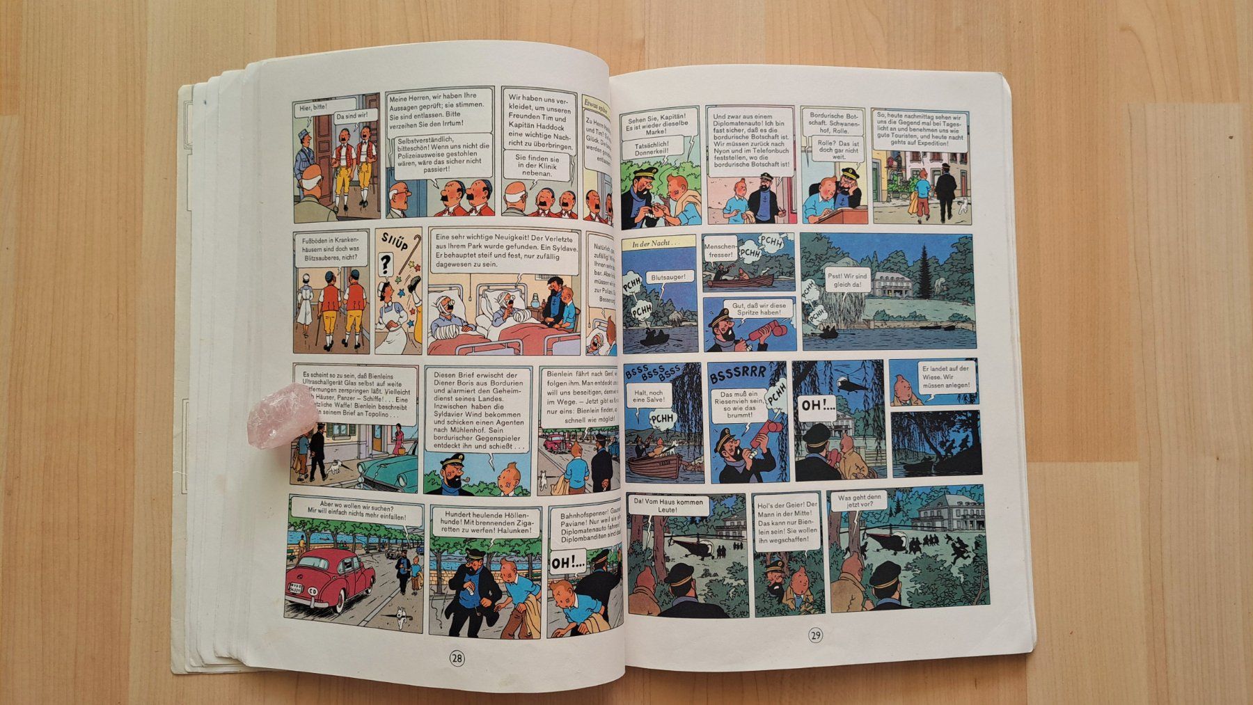 Comics: Tim und Struppi:  "Der Fall Bienlein" - 10.Auflage 1979 – Gebraucht aus Affoltern am Albis von saminou01 4