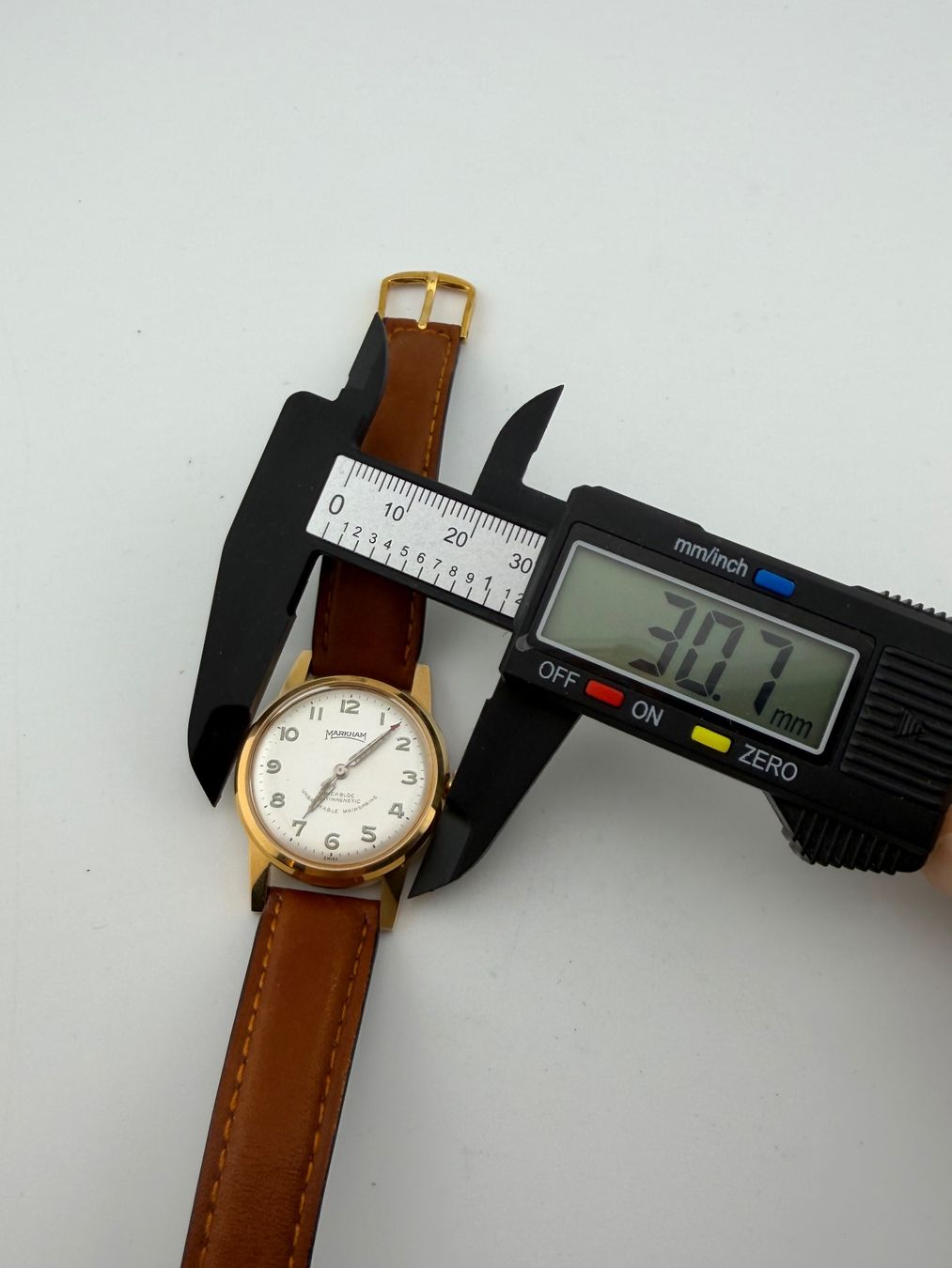 Orologi: Vintage MARKHAM Handaufzug läuft – Usato da Biel/Bienne venduto da MrP_WatchesBiel 6