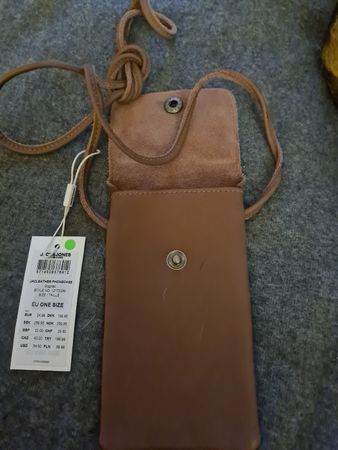 Handytasche aus Leder, Umhängetasche, Neu!