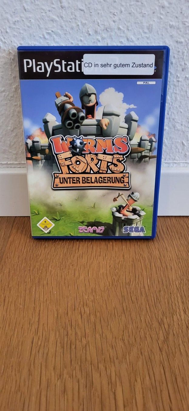 Sony Giochi: PS2 - Worms Forts Unter Belagerung – Usato da Münsingen venduto da DigitaleSpielecke