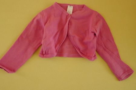 Rosarotes Jäckchen / Bolero, Gr. 80