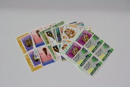 tolle Frankaturware 56 x 1.-, alles 4er Blöcke 56.-