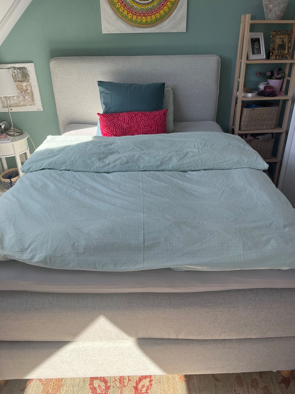 Ikea Betten: Boxspringbett Dunvik von Ikea140x200 – Gebraucht aus Felben-Wellhausen von Shannika
