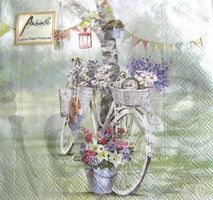 Serviette bike against tree (d294) 2Stk.