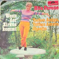 Vinyl Single Rita Pavone - Wenn der Zirkus kommt
