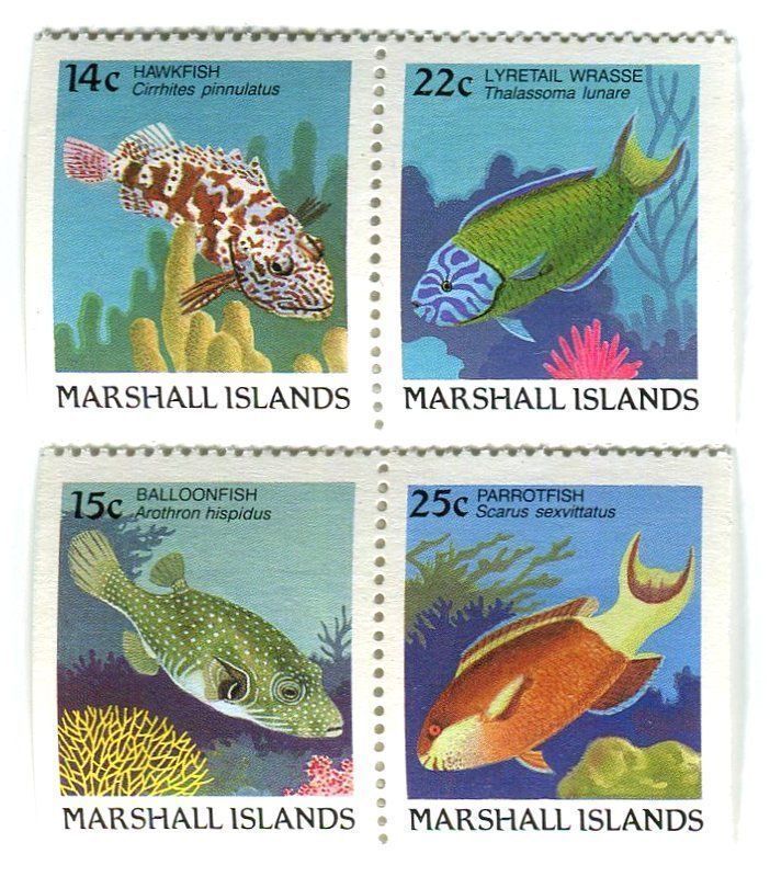 Alle Briefmarken: Briefmarken "Fische". Marshallinseln – Neu und originalverpackt aus Basel von Butsch5