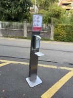 Desinfektionsständer mit Spender gebraucht gut erhalten