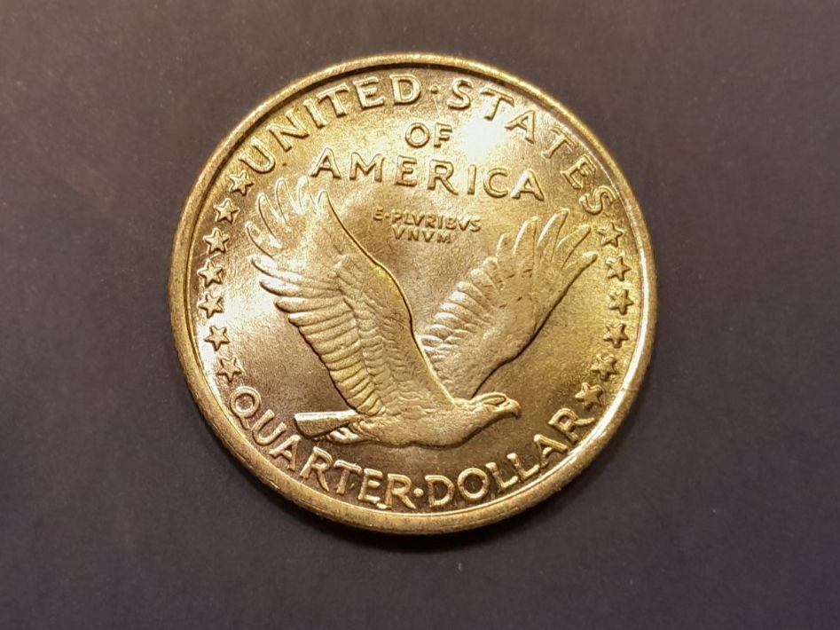 Alle Münzen: 1/4 dollar 1916, USA – Gebraucht aus Aarau von Reto_BA_01 1