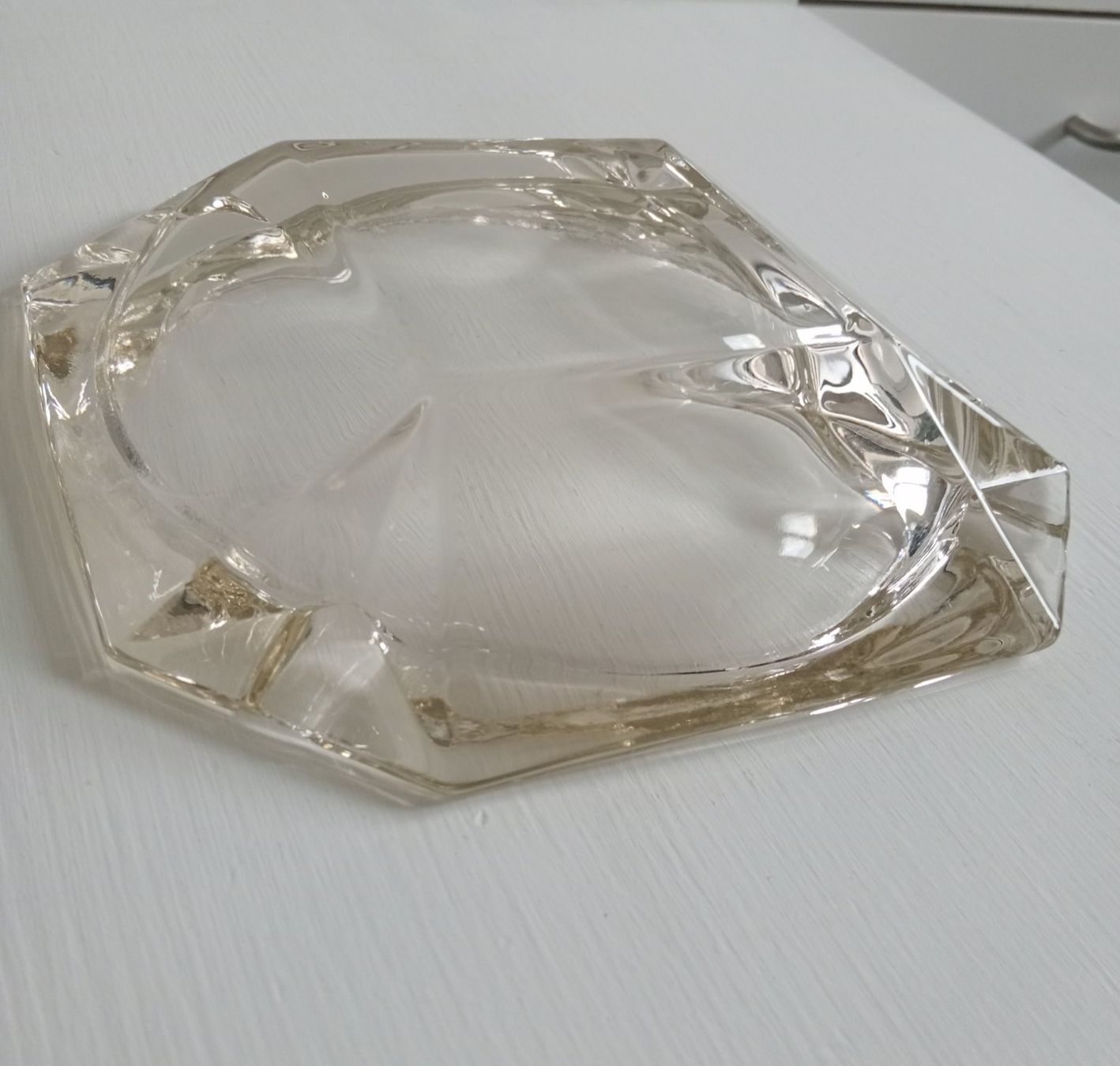 Portacenere: Aschenbecher aus Glas Schwer Vintage – Usato da Allschwil venduto da Evgeniia78 2