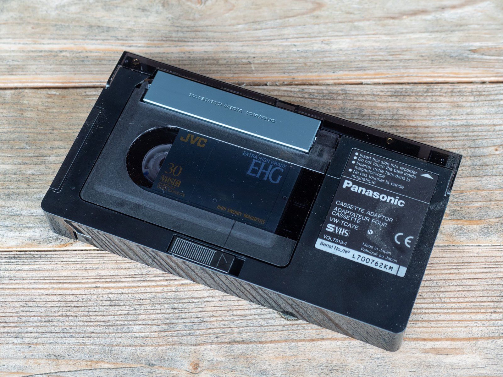 Tutti i VHS: Panasonic VHS-C Adapter-Kassette – Usato da Eschenbach LU venduto da macmala 2