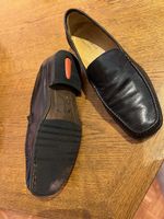 Herren Loafer Antonio Barbieri, Leder Schwarz Gr.40 