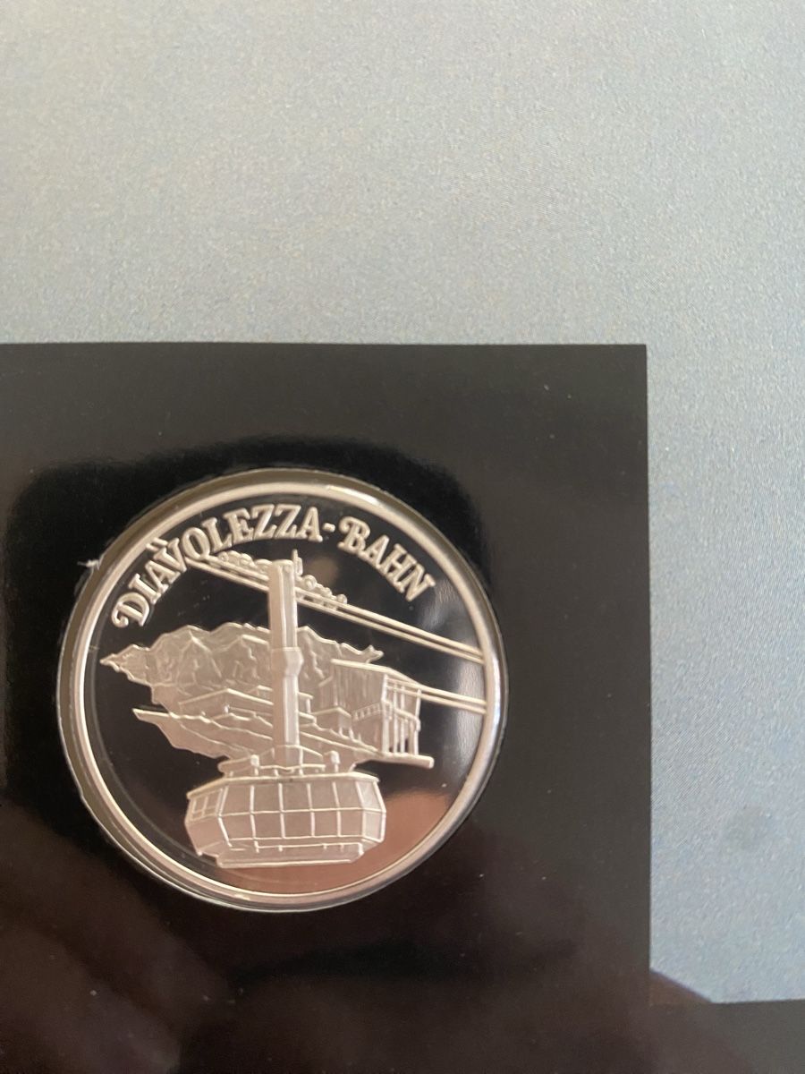 Medaglie: Diavolezza Bahn Silbermedaille 15 Gramm – Nuovo (secondo la descrizione) da Muralto venduto da Alex1912 1
