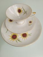 3 Teiliges Winterling Sonnenblume Gedeck,Top Zustand,Vintage