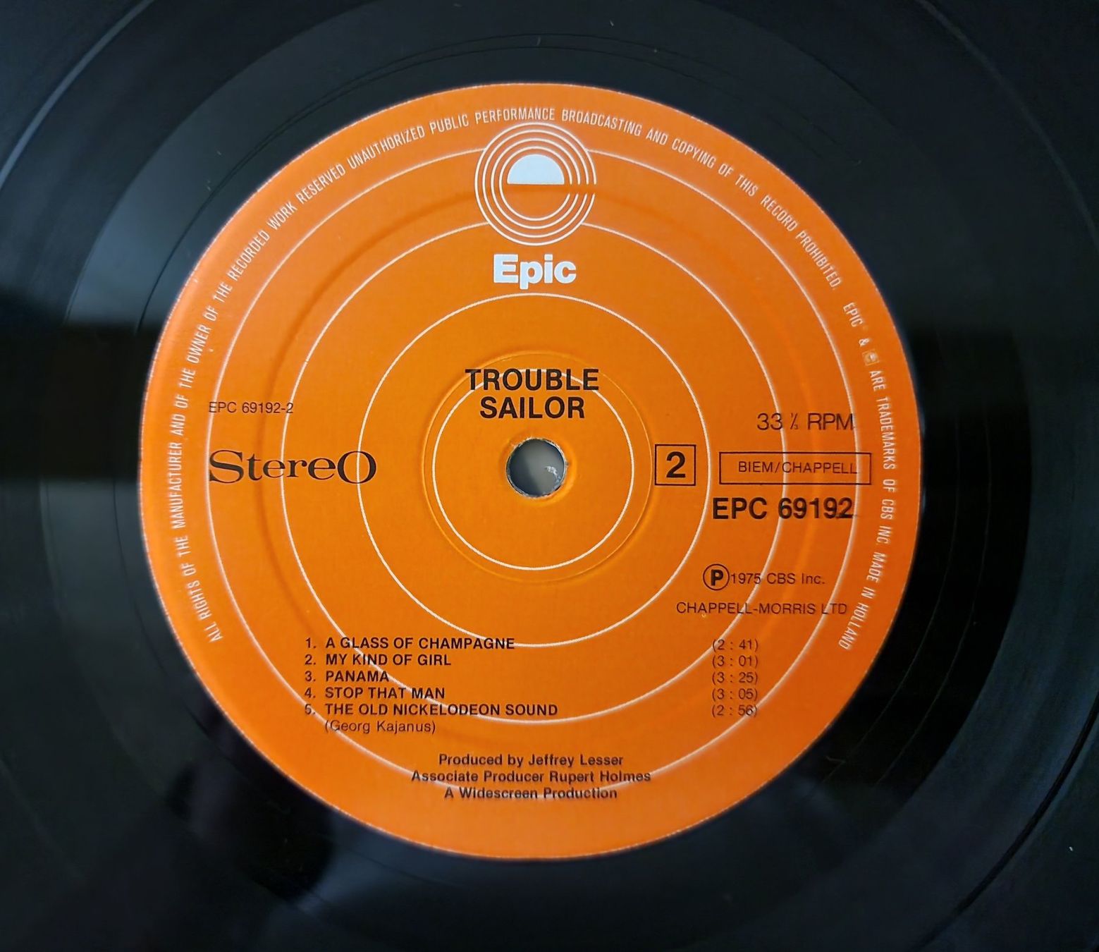 Dischi in vinile: Sailor LP – Trouble – Usato da Root venduto da atelier22 2