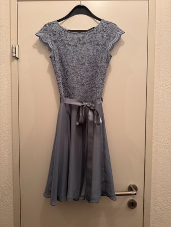 Swing Cocktailkleid in blau