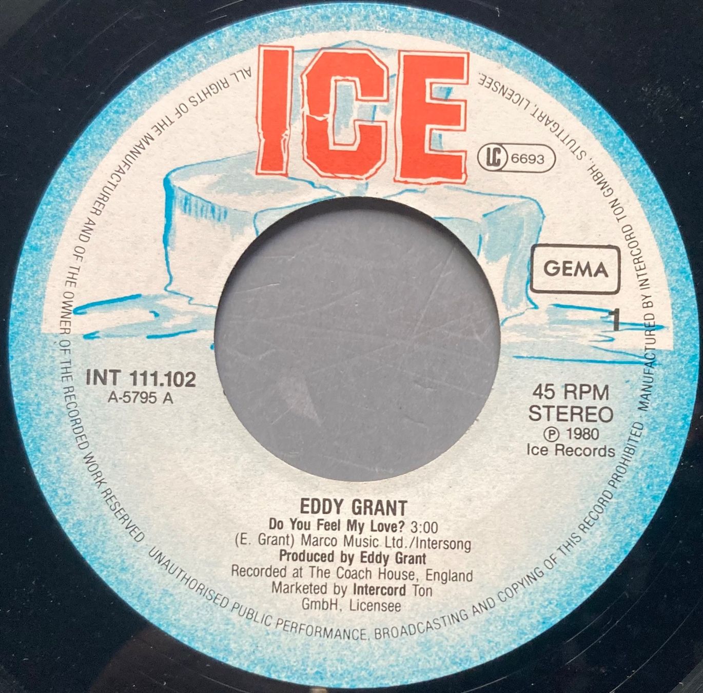 Vinyles: EDDY GRANT - DO YOU FEEL MY LOVE? – D'occasion à Poliez-Pittet par Newtown-Records 2