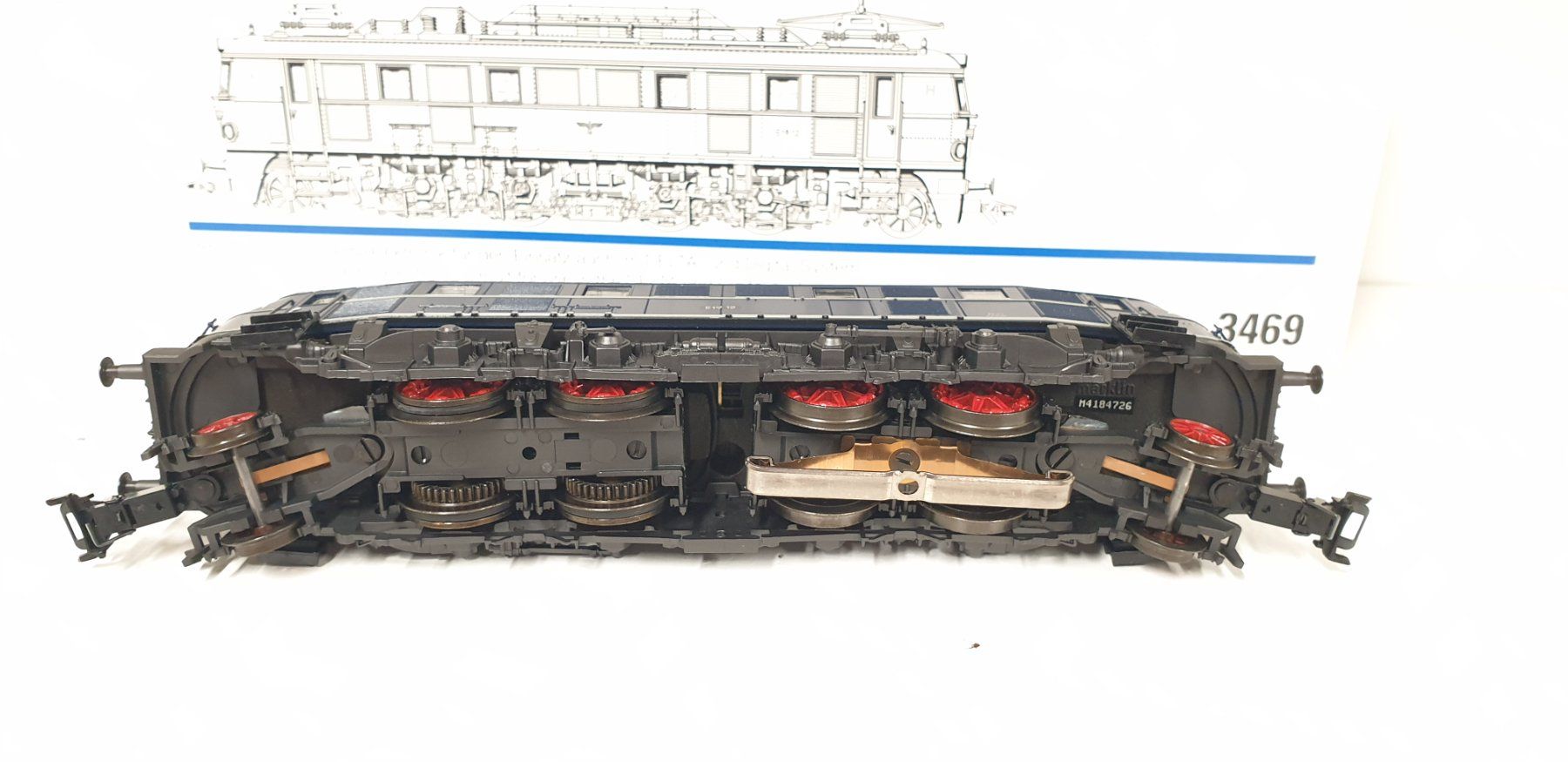 Märklin Modellini di ferrovie: Märklin DB BR E19 Digital/Analog H0/AC  3469 – Nuovo (secondo la descrizione) da Neuenhof venduto da ludovicco 2