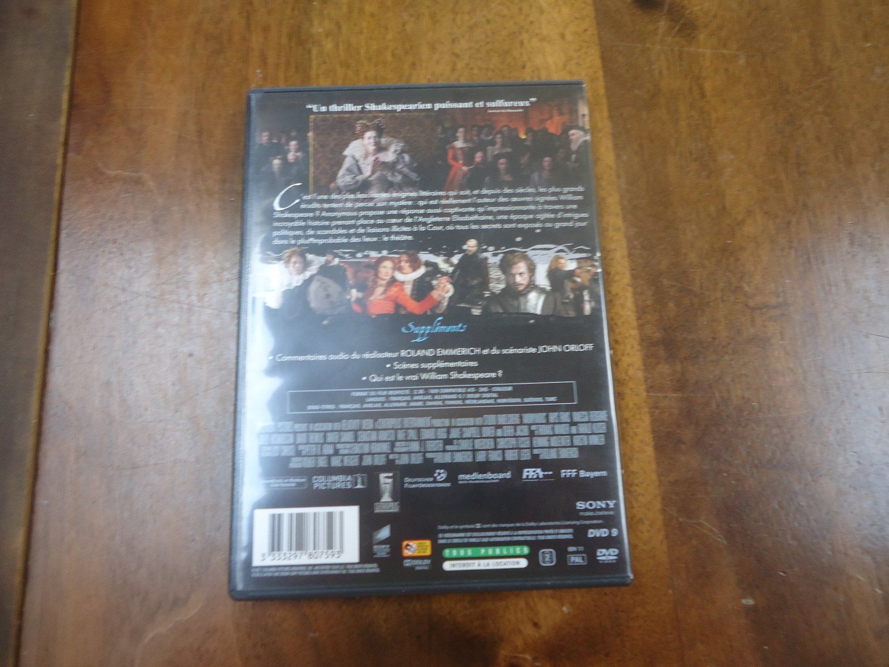 Alle DVDs: DVD - Anonymous – Gebraucht aus Vessy von mafabe 1