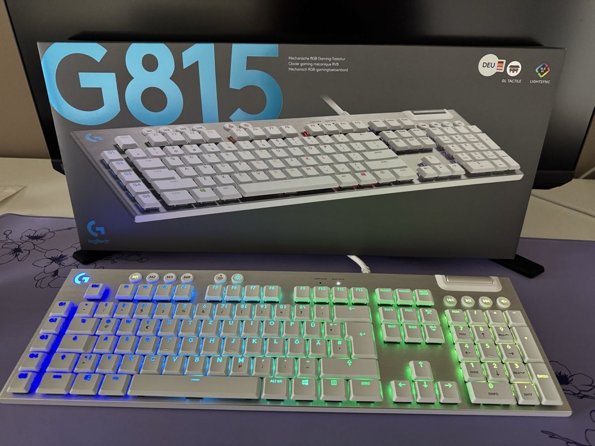 Logitech Tastaturen: Logitech G815 RGB Gaming Tastatur DE. – Neu (gemäss Beschreibung) aus Wetzikon ZH von bar_cn65