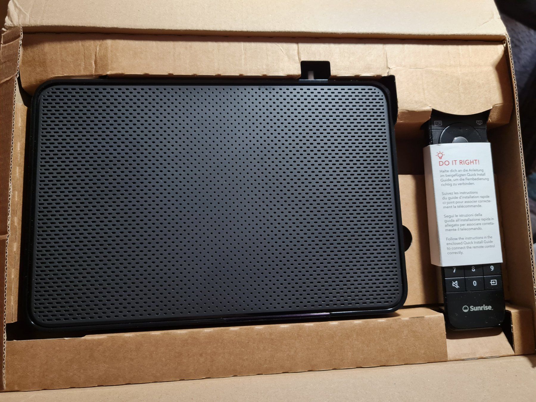 Sunrise Lettore multimediale & Streamer: TV-Box 2008C-STB Sunrise – Nuovo e nell'imballaggio originale da Horw venduto da Arta20000 5