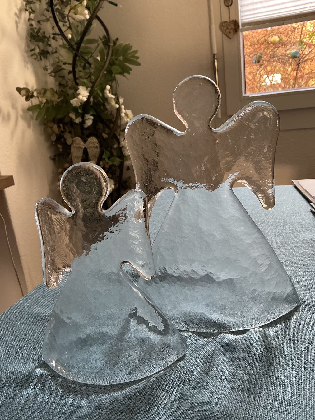 Glasi Hergiswil Tutte le decorazioni: 2 Engel  Glasi  Hergiswil – Usato da Wettingen venduto da Andres54 1