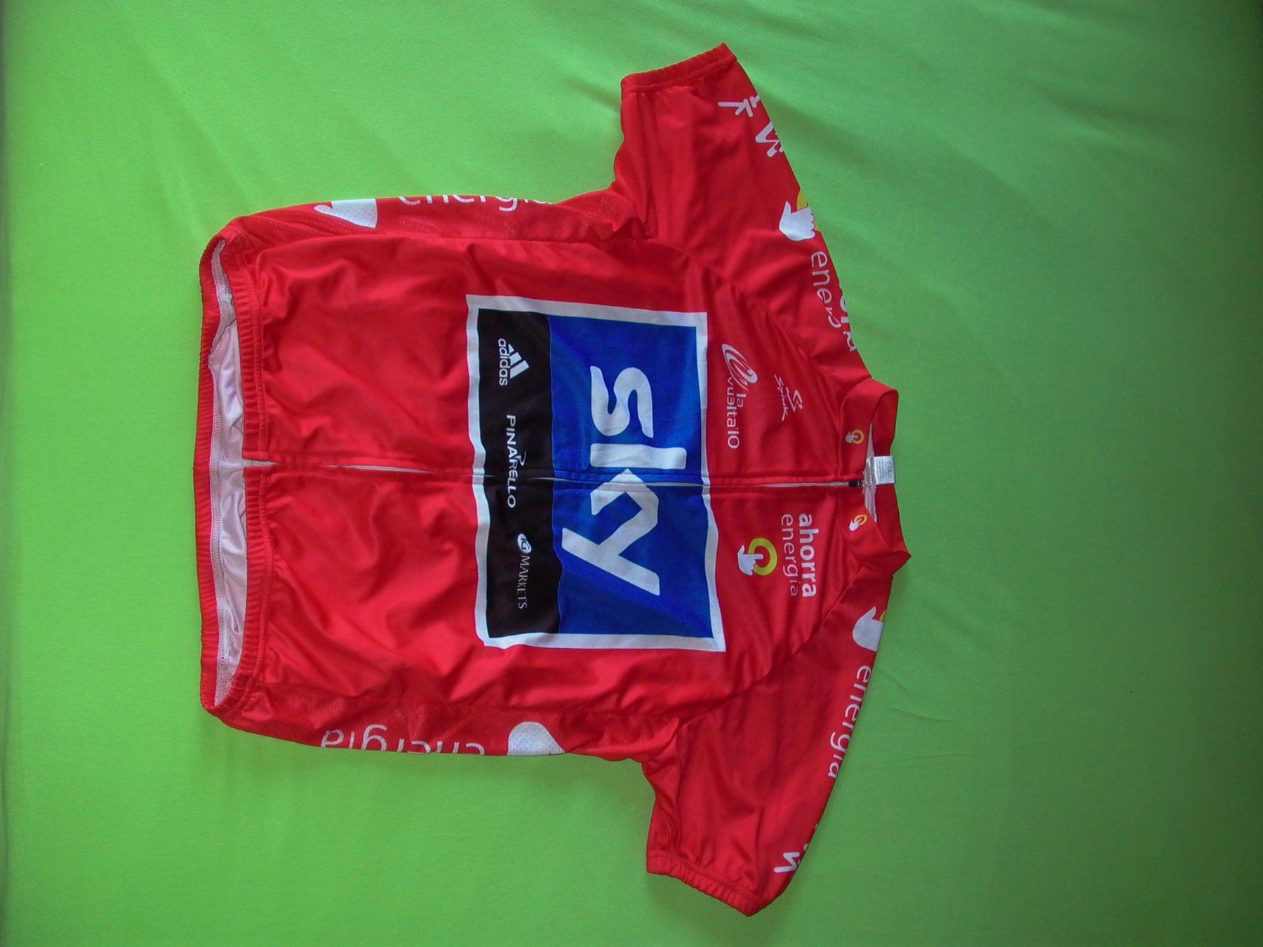 Canottiere & Pantaloni: Maglie da ciclismo SKY non originali – Usato da Calpiogna venduto da maloernox 3