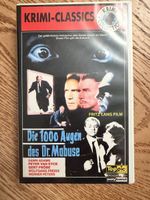 VHS Kassette Die 1000 Augen des Dr. Mabuse Klassiker 16 J.