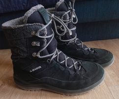 Lowa 39 Schneeschuhe Schuhe Winterschuhe Schwarz