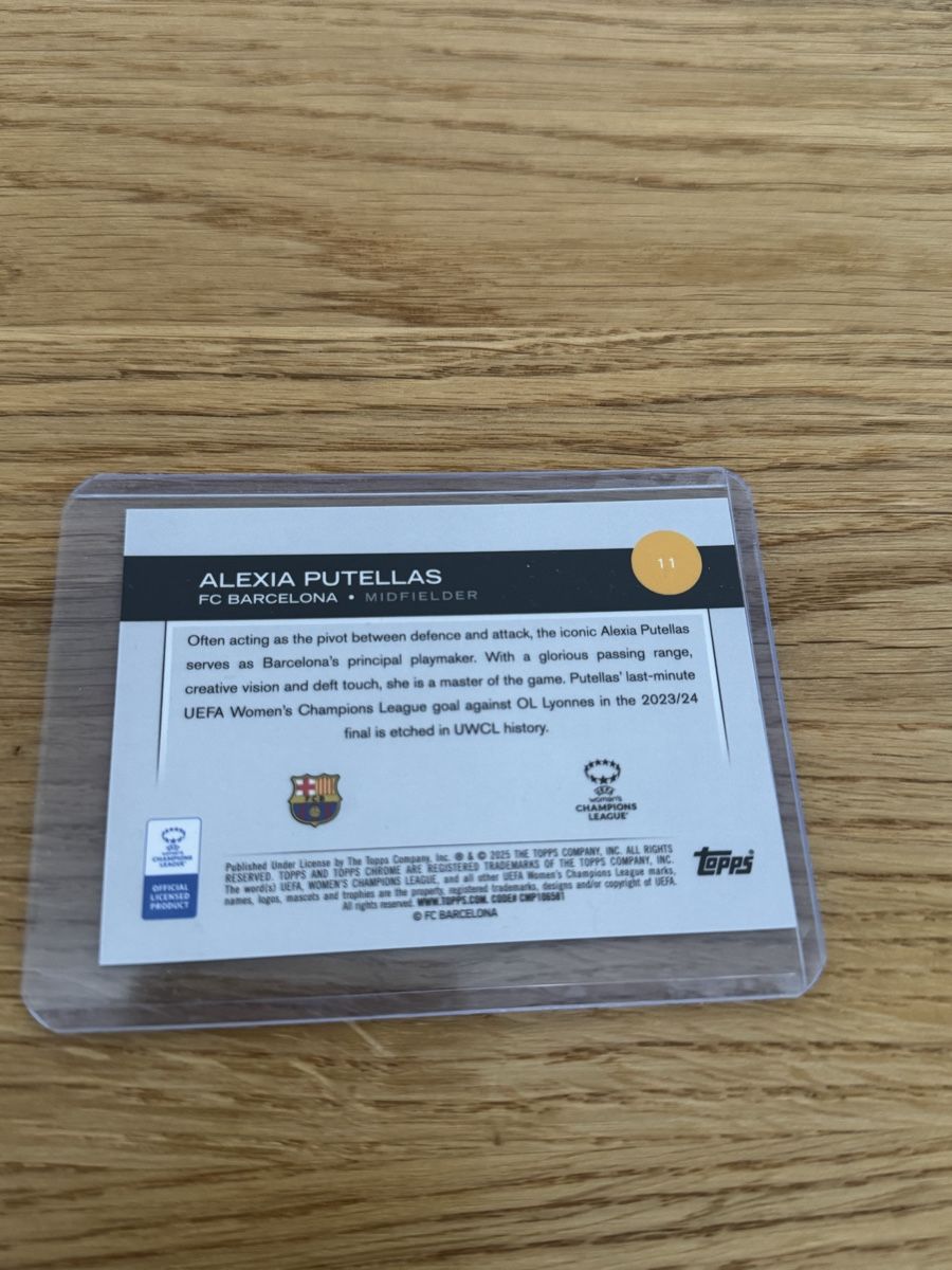 Topps Carte collezionabili: Alexia Putellas Karte – Nuovo (secondo la descrizione) da Sursee venduto da giu_205 1