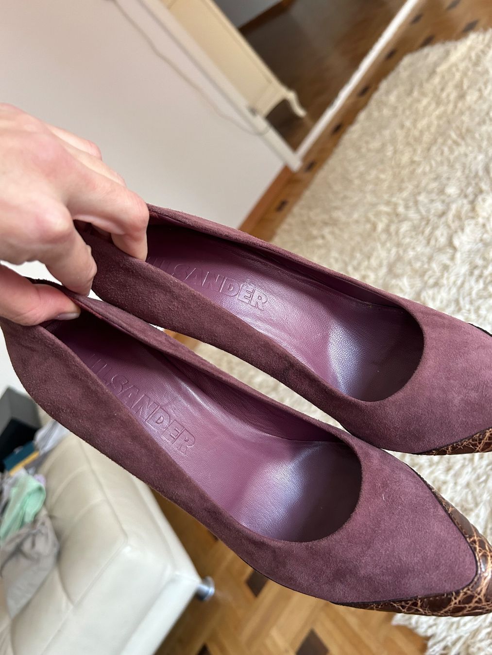 Jil Sander Scarpe da donna: Jil Sander suede heels (38.5) – Usato da Rüschlikon venduto da Tey_sl 5