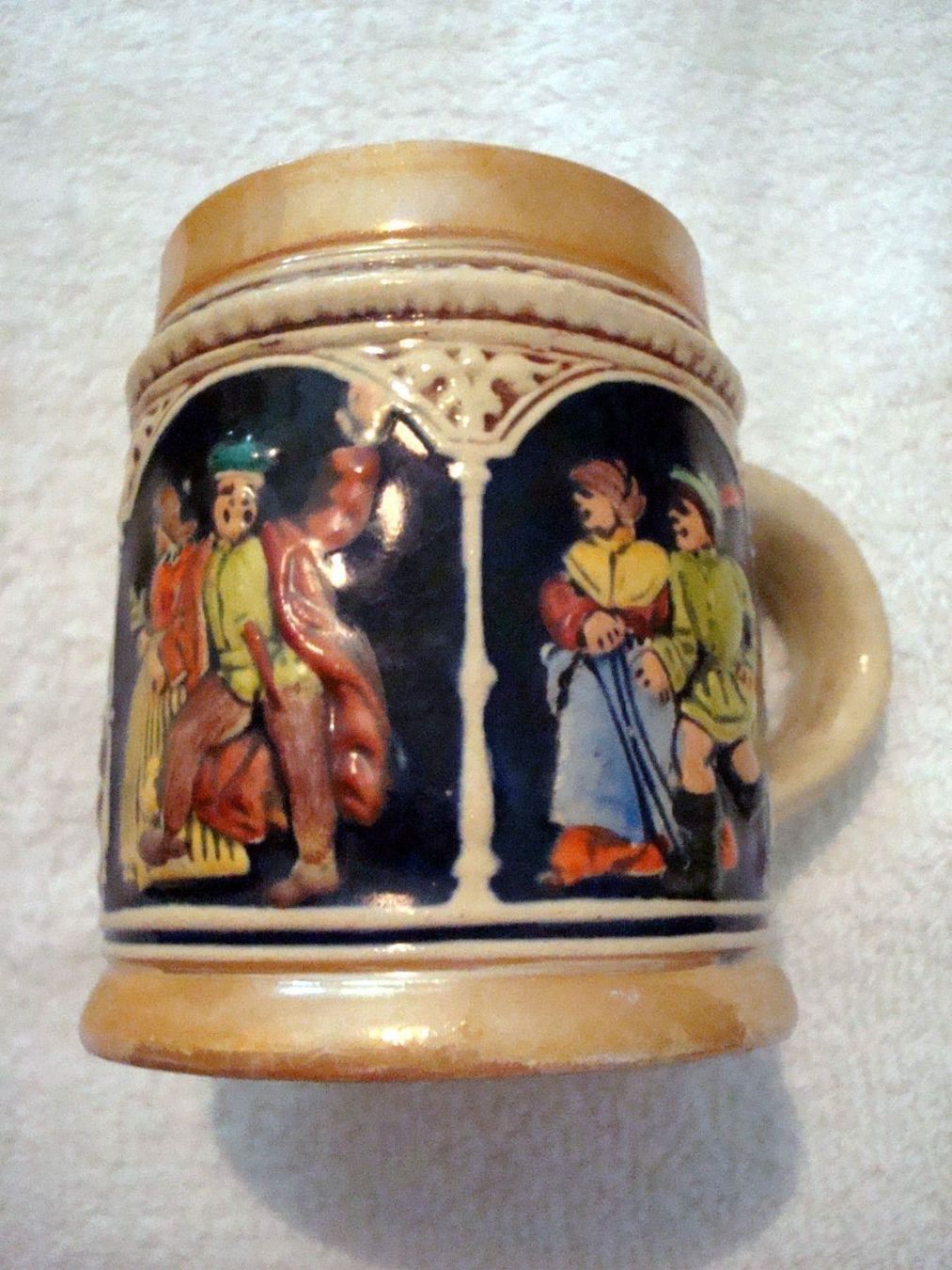 Verres: Keramik Humpen mit 5 Becher – Neuf (Voir description) à Ueberstorf par dinbau 2