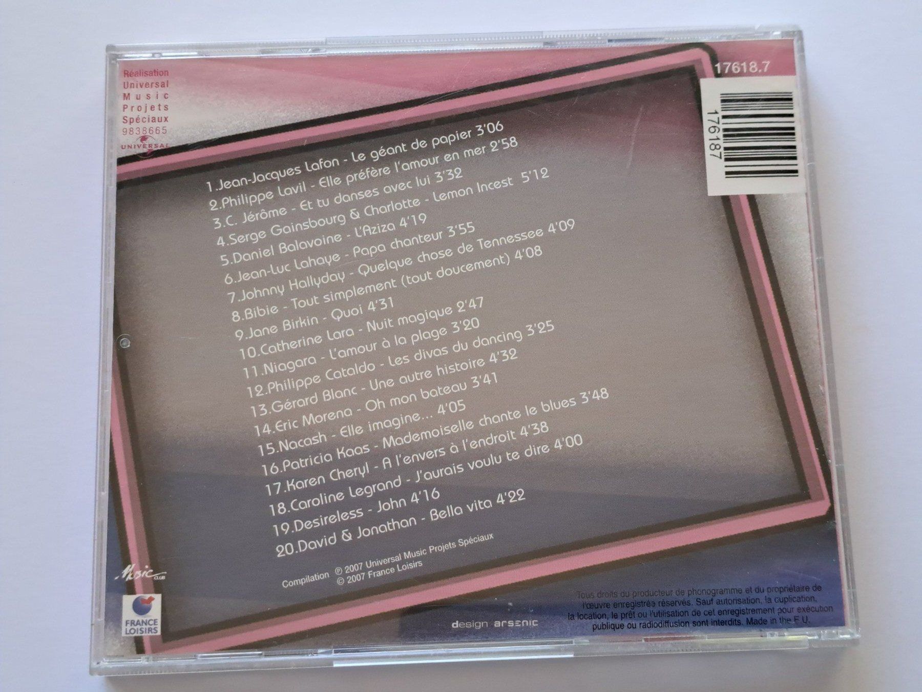 CDs: Cd Chanson N 1 1985  1989 – D'occasion à Pully par bro_n52j 1