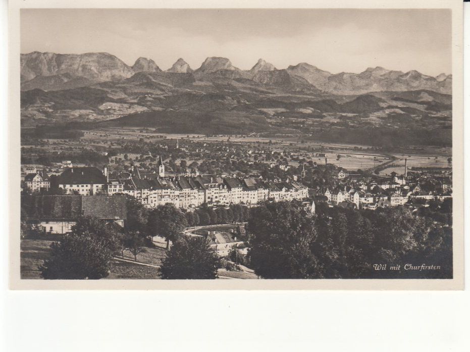 Cartoline postali: Wil ca. 1930 – Usato da Bürglen TG venduto da StampGraf