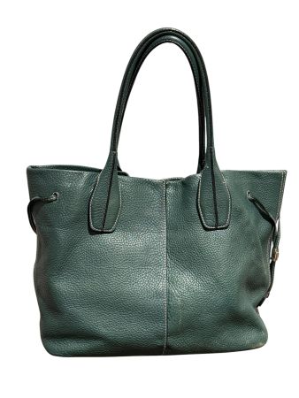 TODS TASCHE ECHT LEDER TOLLER ALLTAGSBEGLEITER GRÜN