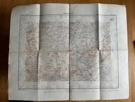 Siegfriedatlas Blatt 235: Hochalp 1929