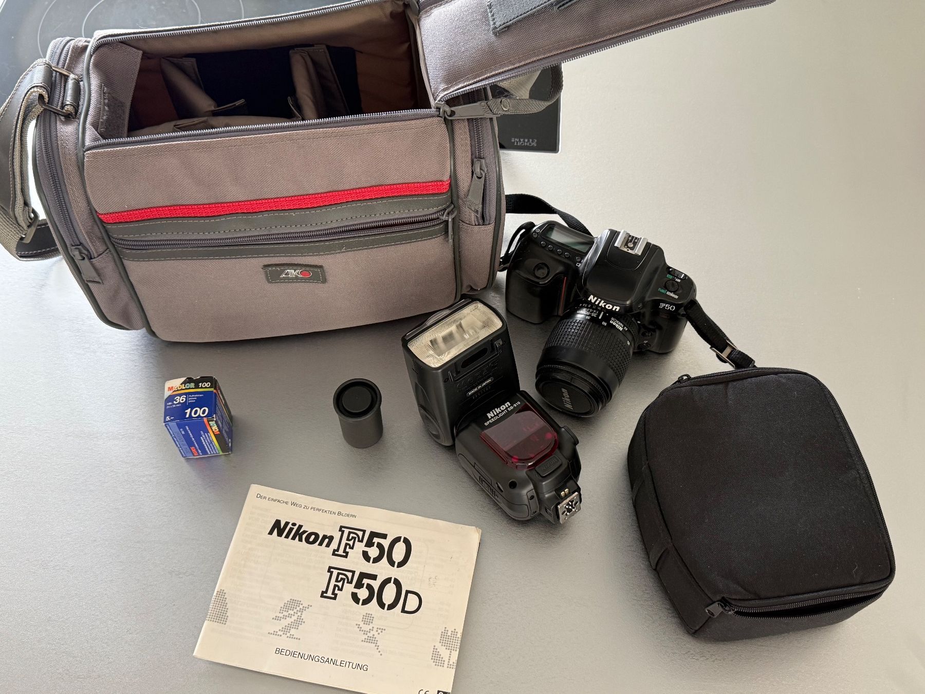 Nikon Fotocamera: Fotoapparat Nikon F50 inkl. Blitz – Usato da Wilen b. Wollerau venduto da Leumi01