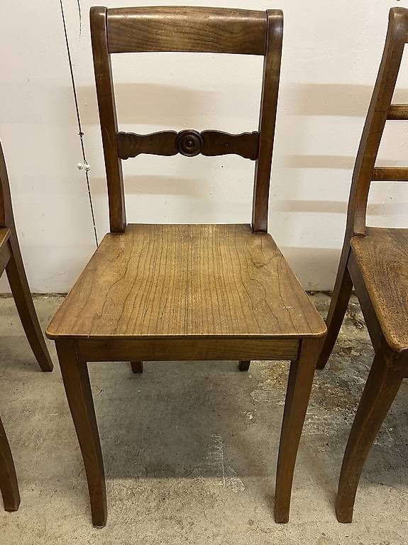 Sedie: Biedermeier 5 Stühle antik – Usato da Ueberstorf venduto da albarossar 3