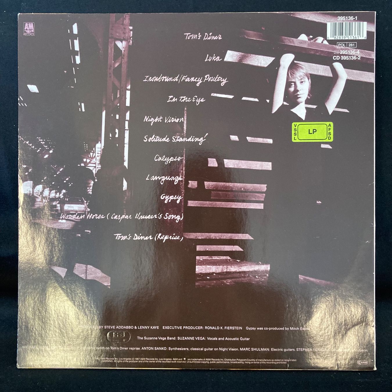 Dischi in vinile: Suzanne Vega / Solitude Standing – Usato da St.Gallen venduto da Out-take 1
